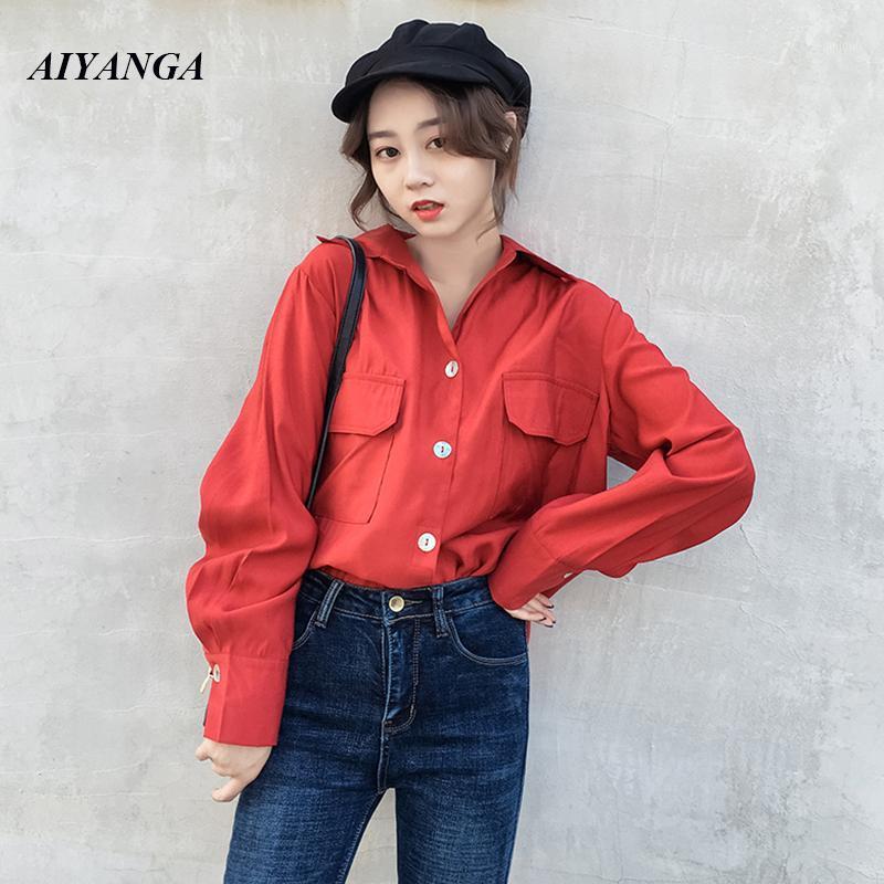 Women' Blouses & Shirts Casual For Women 2022 Spring Female Medium Long Shirt Loose Big Size Blouse Turn-down Color Tops Ladies, Black
Women' Blouses & Shirts Casual For Women 2022 Spring Female Medium Long Shirt Loose Big Size Blouse Turn-down Color Tops Ladies, Black