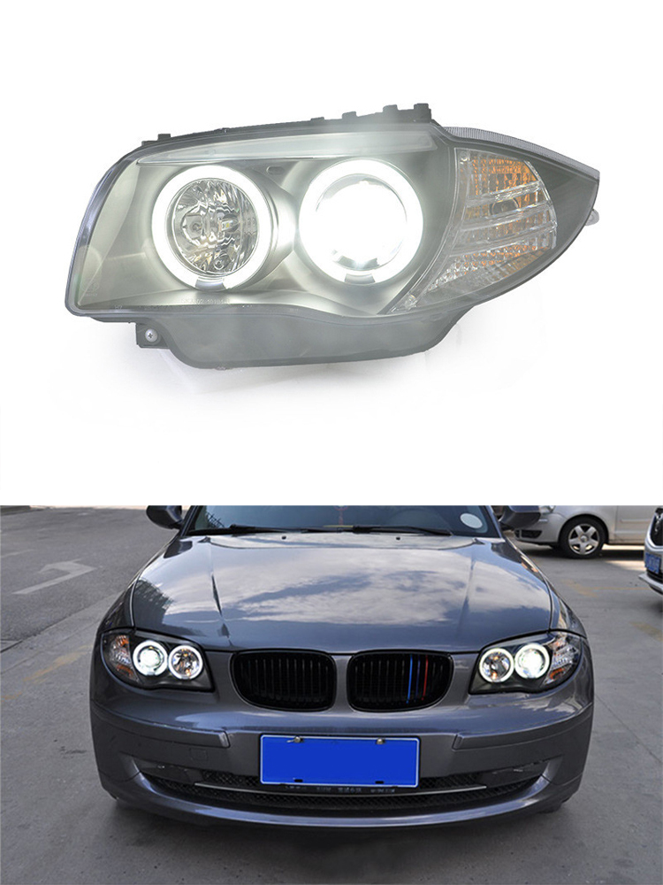Headlight LED For E81 E87 120i 118i 130i 2003-2011 Car Headlights DRL Xenon Bulb Turn Signal High Beam Daytime Light