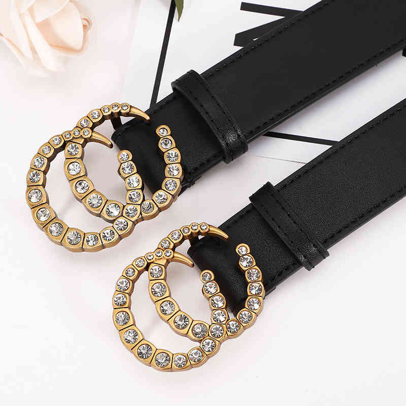 double Luxury Belt Store new g women's belt tall fashion pearl smooth buckle xwl, Multi