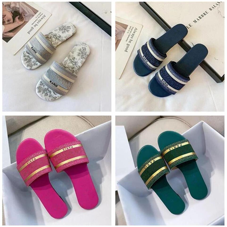 Paris Womens Slippers Scuffs Summer Sandals Beach Slide Slippers Girls Flip Flops Loafers Beautiful Embroidered Slippers211c, B2
Paris Womens Slippers Scuffs Summer Sandals Beach Slide Slippers Girls Flip Flops Loafers Beautiful Embroidered Slippers211c, B2