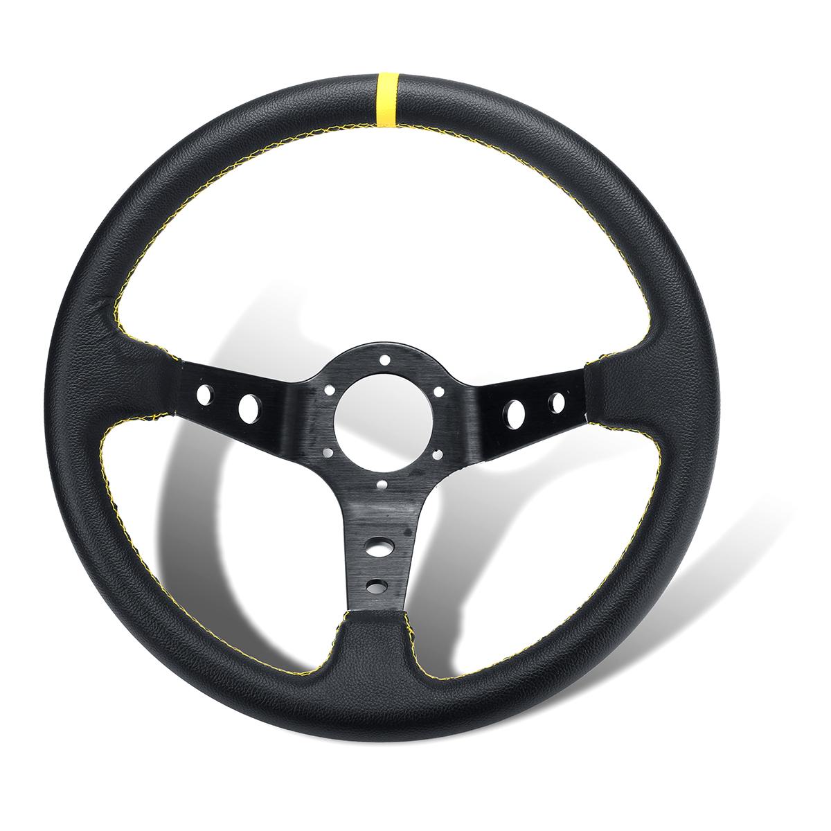 14inch 350mm Universal Car Racing Steering Wheel Auto Sport Accessories for BMW Akura etc.
14inch 350mm Universal Car Racing Steering Wheel Auto Sport Accessories for BMW Akura etc.