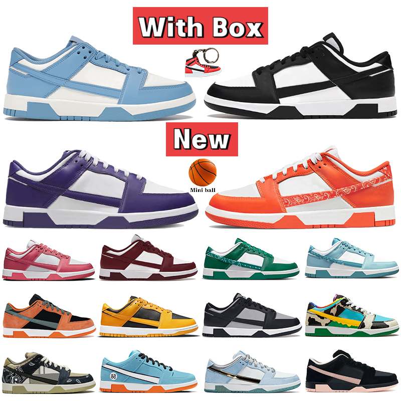 With Box Top Basketball shoes white black UNC court purple Goldenrod TS Cactus Georgetown varsity green Paisley ceremic Bordeaux pink velvet low men women Sneakers, 39 shoe box
With Box Top Basketball shoes white black UNC court purple Goldenrod TS Cactus Georgetown varsity green Paisley ceremic Bordeaux pink velvet low men women Sneakers, 39 shoe box