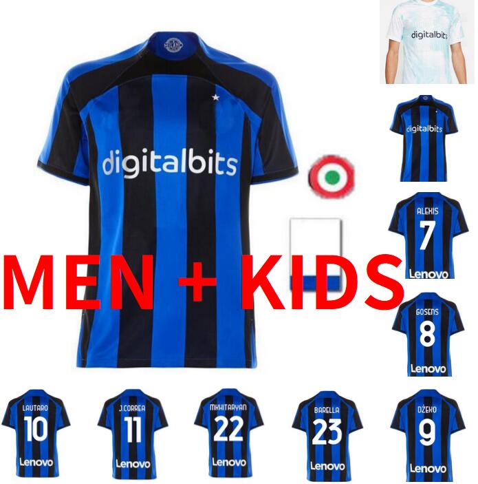 LUKAKU soccer jersey 22 23 BARELLA VIDAL LAUTARO INTERS ERIKSEN ALEXIS DZEKO CORREA AWAY THIRD MILANS UNIFORMS football shirt 2022 2023 Men Kids kit uniform, Special
LUKAKU soccer jersey 22 23 BARELLA VIDAL LAUTARO INTERS ERIKSEN ALEXIS DZEKO CORREA AWAY THIRD MILANS UNIFORMS football shirt 2022 2023 Men Kids kit uniform, Special