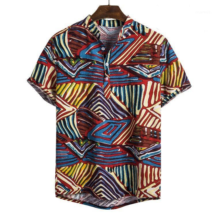 Summer Vintage Ethnic Style Shirts For Men Cardigan Short Sleeve Shirt Clothes Turtleneck Dress Blouse Chemise Homme Men's Casual, Multi
Summer Vintage Ethnic Style Shirts For Men Cardigan Short Sleeve Shirt Clothes Turtleneck Dress Blouse Chemise Homme Men's Casual, Multi
