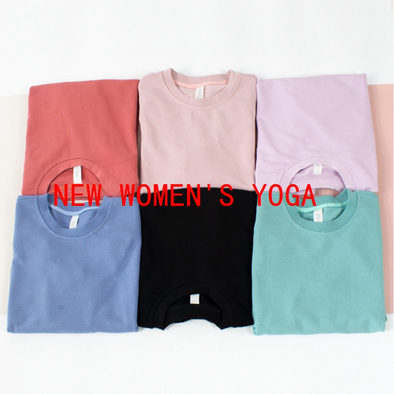 Autumn Winter Women Sports Long-sleeved T-shirt Casual Loose Round Neck Long Sleeve Cotton Sweatshirt Yoga Shirt Gym Clothe, 002
Autumn Winter Women Sports Long-sleeved T-shirt Casual Loose Round Neck Long Sleeve Cotton Sweatshirt Yoga Shirt Gym Clothe, 002