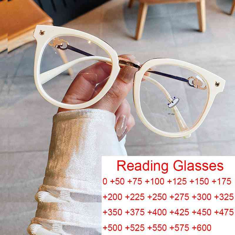 Sunglasses designer sunglasses Elegant White Oversized Round Reading Glasses Frame Fashion Large Clear Lens Presbyopia Eyeglasses TR90 Blue Light 83CR
Sunglasses designer sunglasses Elegant White Oversized Round Reading Glasses Frame Fashion Large Clear Lens Presbyopia Eyeglasses TR90 Blue Light 83CR