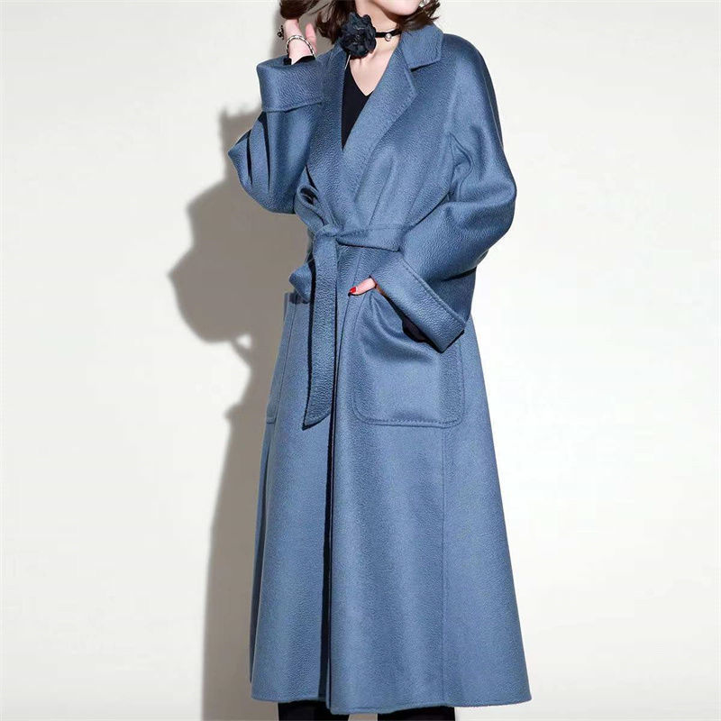 10 Colors Designer Coat Luxury Brand Max Top Quality Water Ripple Double Sided Cashmere Jacket Classic Lace-up Coats Loose Autumn Winter, Beige
10 Colors Designer Coat Luxury Brand Max Top Quality Water Ripple Double Sided Cashmere Jacket Classic Lace-up Coats Loose Autumn Winter, Beige