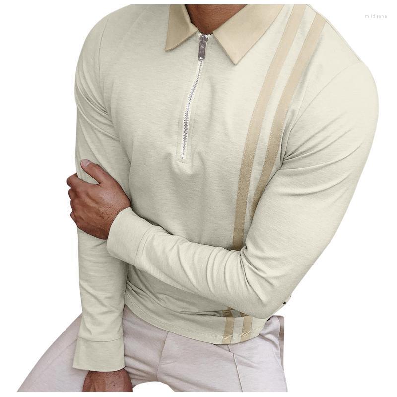 Men's Polos T-shirts Wolfs Zipper Blouse Casual Collar Double Shirt Belt Solid Men's Turn-Down ShirtsMen's Mild22, Khaki
Men's Polos T-shirts Wolfs Zipper Blouse Casual Collar Double Shirt Belt Solid Men's Turn-Down ShirtsMen's Mild22, Khaki