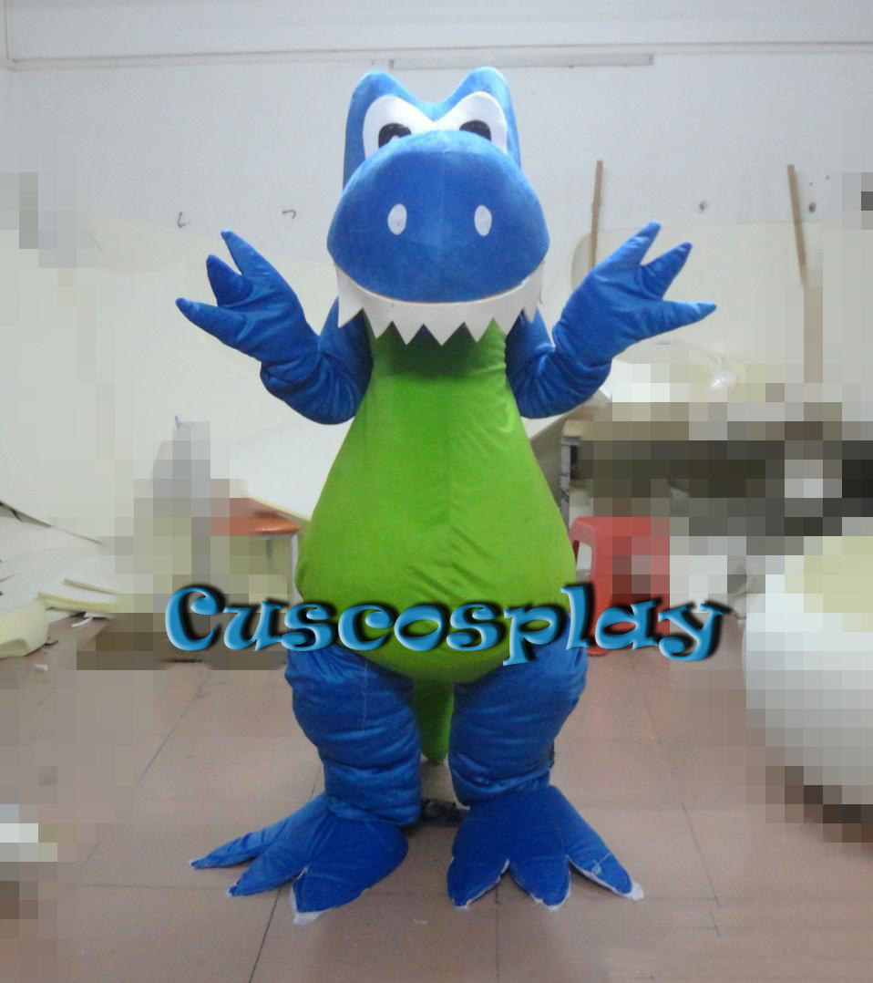 Mascot doll costume Blue T-rex dinosaur mascot costume adult size advertising openning carnival party outfit big size, Default color
Mascot doll costume Blue T-rex dinosaur mascot costume adult size advertising openning carnival party outfit big size, Default color