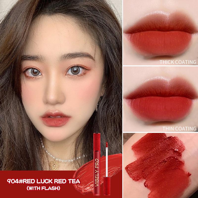 Lip Gloss Red Matte Liquid Lipstick Velvet Glaze Not Fade Long Lasting Waterproof Lipgloss Birthday Gift Women Makeup ProductsLip, 902
Lip Gloss Red Matte Liquid Lipstick Velvet Glaze Not Fade Long Lasting Waterproof Lipgloss Birthday Gift Women Makeup ProductsLip, 902