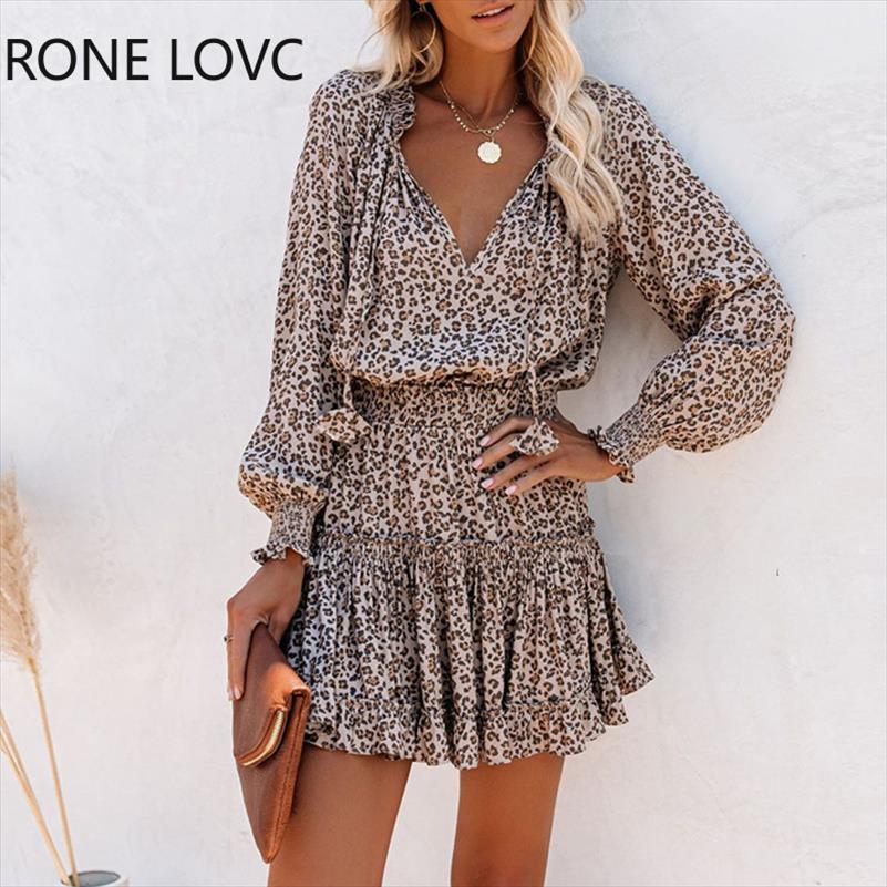 Women V-neck Cheetah Ruffles Long Sleeve Dress Leopard Print Elegant Fashion Chic, Khaki
Women V-neck Cheetah Ruffles Long Sleeve Dress Leopard Print Elegant Fashion Chic, Khaki