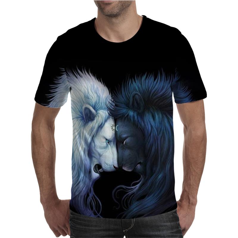 Men's T-Shirts Fashionable Lion 3D Print Men's Summer O-Neck Breathable Short-sleeved Oversized T Shirts Loose Men Clothing 4XLMen's, Thd00883st
Men's T-Shirts Fashionable Lion 3D Print Men's Summer O-Neck Breathable Short-sleeved Oversized T Shirts Loose Men Clothing 4XLMen's, Thd00883st