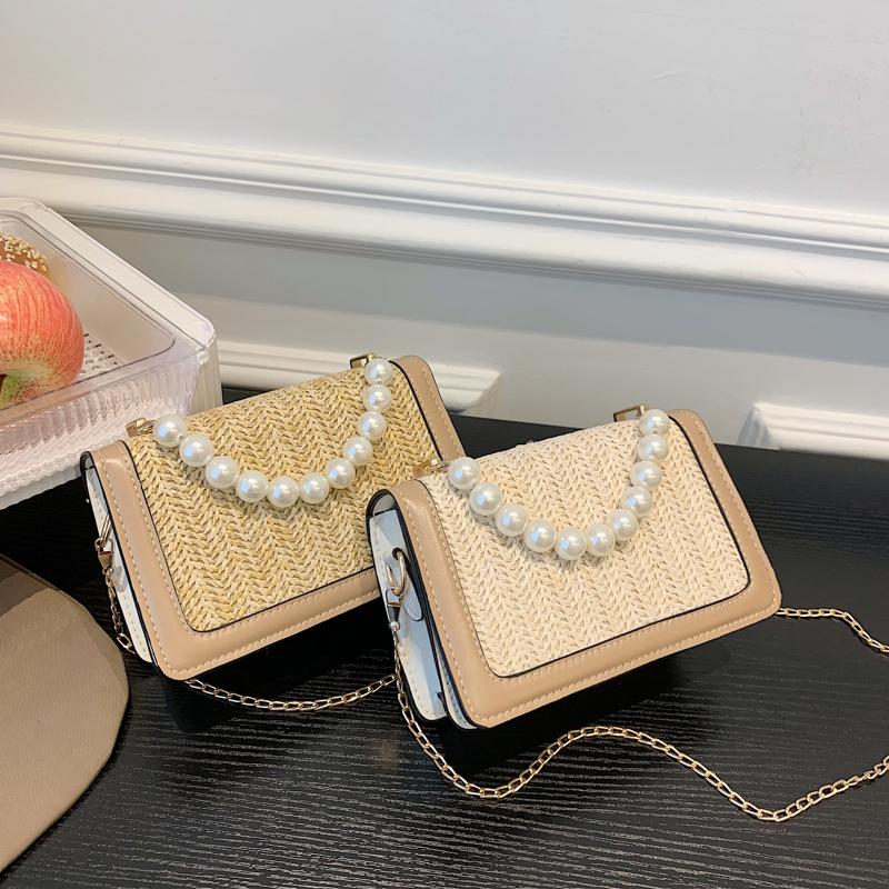 Evening Bags Fashion Straw Crossbody Bag For Women Summer Small Purses And Handbags Female 2022 Trend Hand Woven Messenger LadiesEvening, Khaki 
Evening Bags Fashion Straw Crossbody Bag For Women Summer Small Purses And Handbags Female 2022 Trend Hand Woven Messenger LadiesEvening, Khaki