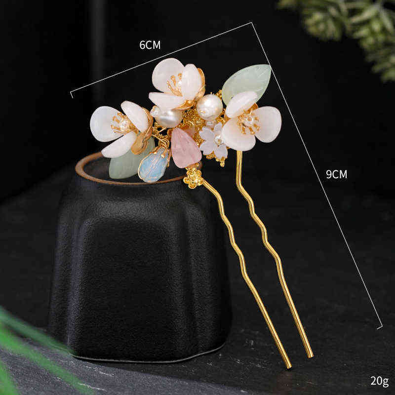 U Shaped Sticks High Fashion Handmade Vintage Simulated Pearls Wer Hairpins Bride Noiva Wedding Hair Accessories Jewelry Aa220321