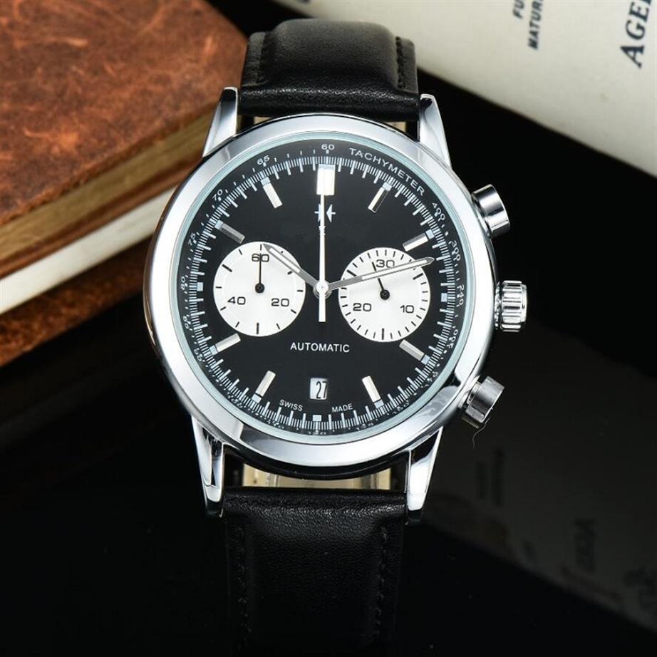 mens automatic stopwatch watches leather wristwatches sapphire famous watch montre de luxe257K, As pic
mens automatic stopwatch watches leather wristwatches sapphire famous watch montre de luxe257K, As pic