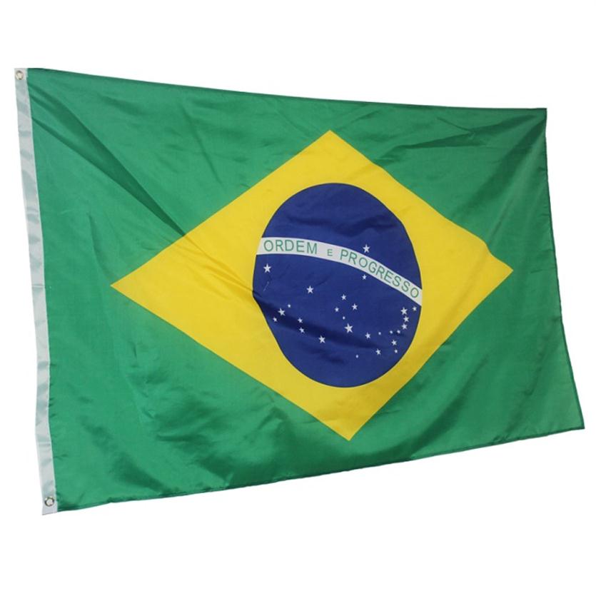 Brazil Flag 3x5FT 150x90cm Polyester Printing Indoor Outdoor Hanging Selling National Flag With Brass Grommets 275r
Brazil Flag 3x5FT 150x90cm Polyester Printing Indoor Outdoor Hanging Selling National Flag With Brass Grommets 275r
