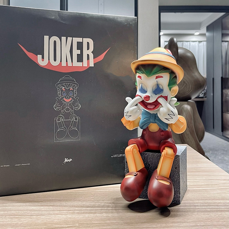 Newest 30cm Pino Joker Resins Companion Original Box Companion Action Figure For living room model decorations toys
Newest 30cm Pino Joker Resins Companion Original Box Companion Action Figure For living room model decorations toys