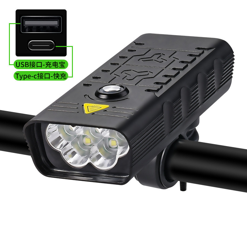 Bike Light USB Rechargeable 5000 Lumens Bike Headlight 6T6 LED Super Bright Flashlight Front Lights and Back Rear light
Bike Light USB Rechargeable 5000 Lumens Bike Headlight 6T6 LED Super Bright Flashlight Front Lights and Back Rear light