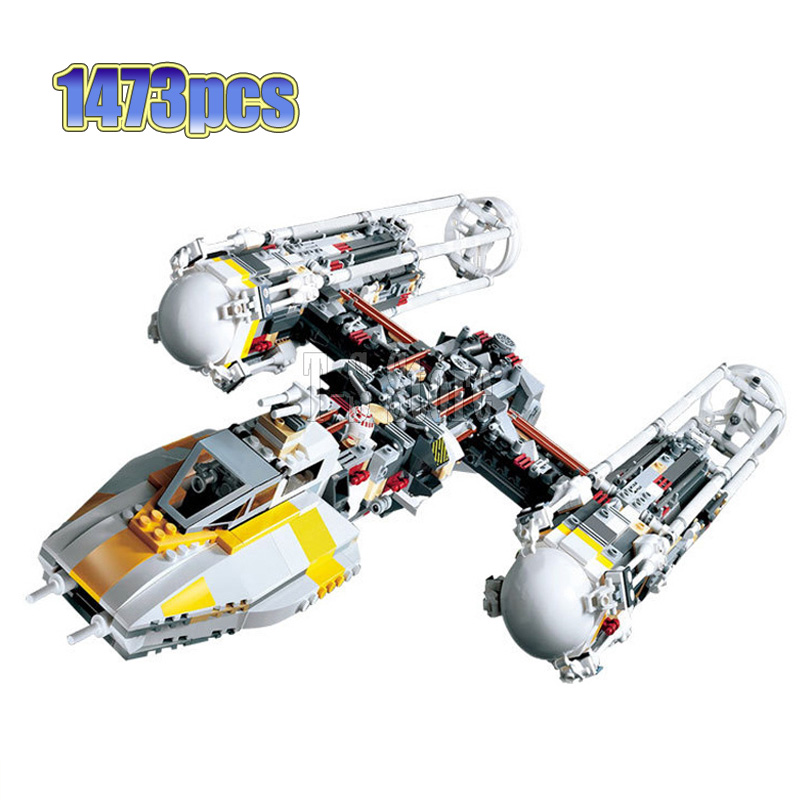 Y Wing Starfighter Lepining Wars Space Fighters Building Block Model Compatible 05040 Toys Universe Figures Christmas Gifts
Y Wing Starfighter Lepining Wars Space Fighters Building Block Model Compatible 05040 Toys Universe Figures Christmas Gifts
