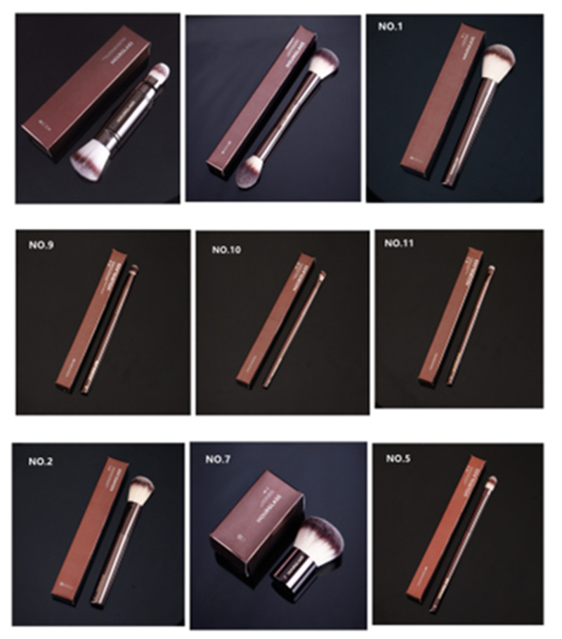 Hourglass Makeup Brushes No.2 3 5 7 9 10 11 Vanish Veil Ambient Double-Ended Powder Foundation Cosmetics Brush Tool
Hourglass Makeup Brushes No.2 3 5 7 9 10 11 Vanish Veil Ambient Double-Ended Powder Foundation Cosmetics Brush Tool