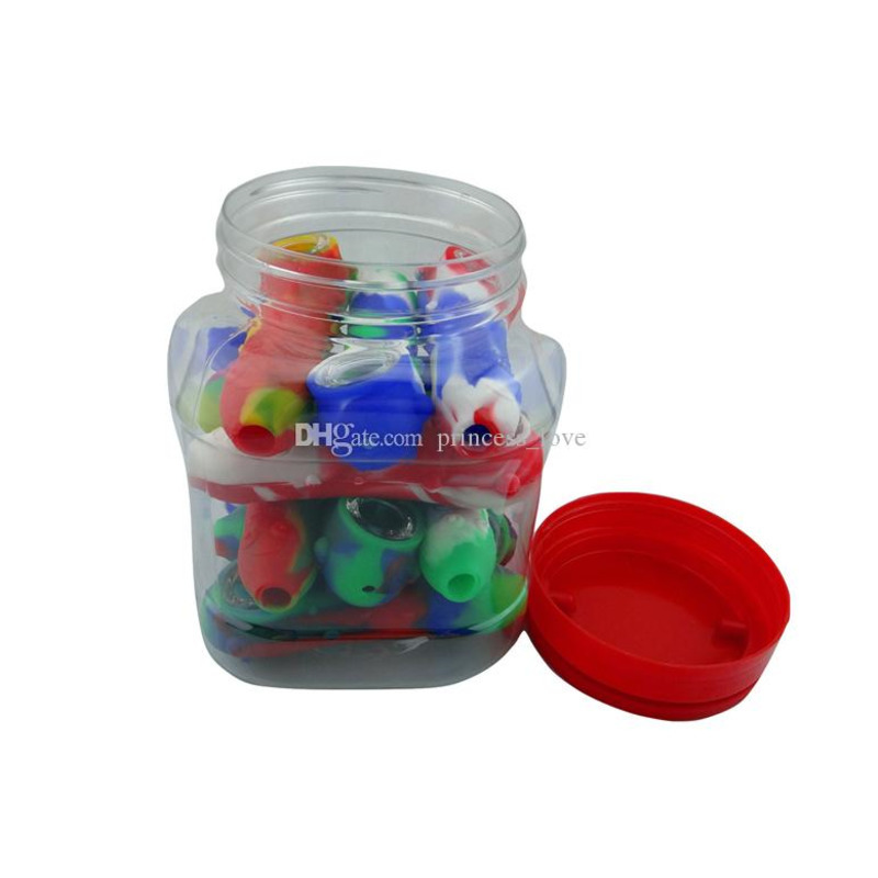 Silicone Pipe With Glass Bowl mutil styles mini oil smoking Pipes Reuse and Unbreakable Tobacco water
Silicone Pipe With Glass Bowl mutil styles mini oil smoking Pipes Reuse and Unbreakable Tobacco water