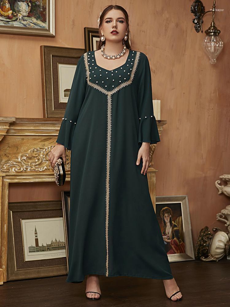 Plus Size Dresses Women Large Elegant Maxi 2022 Long Sleeve Abaya Ethnic Oversized Muslim Party Evening Festival ClothingPlus Meli22, Green
Plus Size Dresses Women Large Elegant Maxi 2022 Long Sleeve Abaya Ethnic Oversized Muslim Party Evening Festival ClothingPlus Meli22, Green