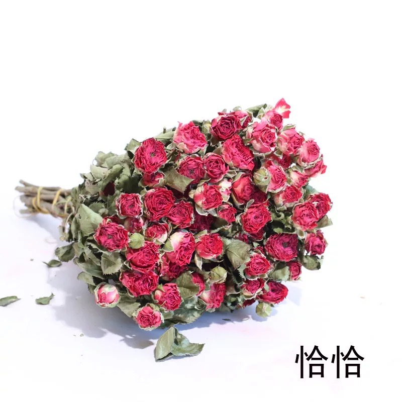 Natural Dried Flower Rose Bouquet Wedding Christmas Family Party Environment Beautification Home Decoration Flower Arrangement