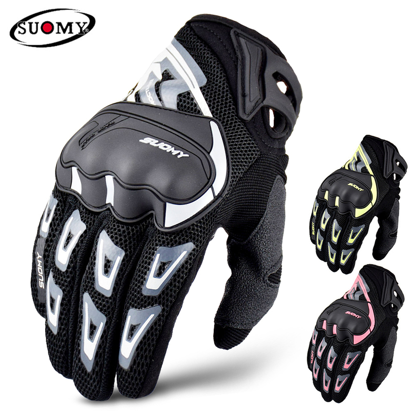 SUOMY Summer Breathable Motorcycle Gloves Touch Screen Moto Bike Protective Cycling Racing Full Finger Men Women 220812
SUOMY Summer Breathable Motorcycle Gloves Touch Screen Moto Bike Protective Cycling Racing Full Finger Men Women 220812