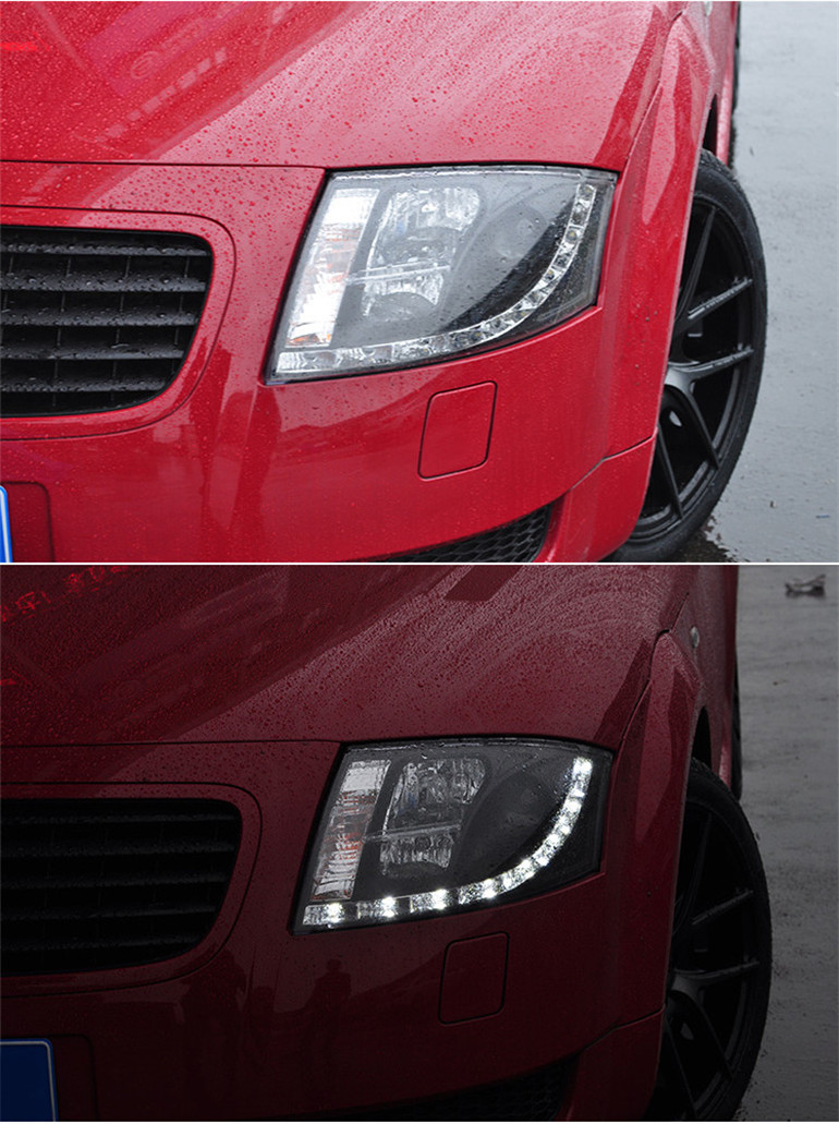 High Beam Lens Head Lights For TT LED Headlight 2000-2005 Headlights AUDI LED Turn Signal Front Fog Lamp