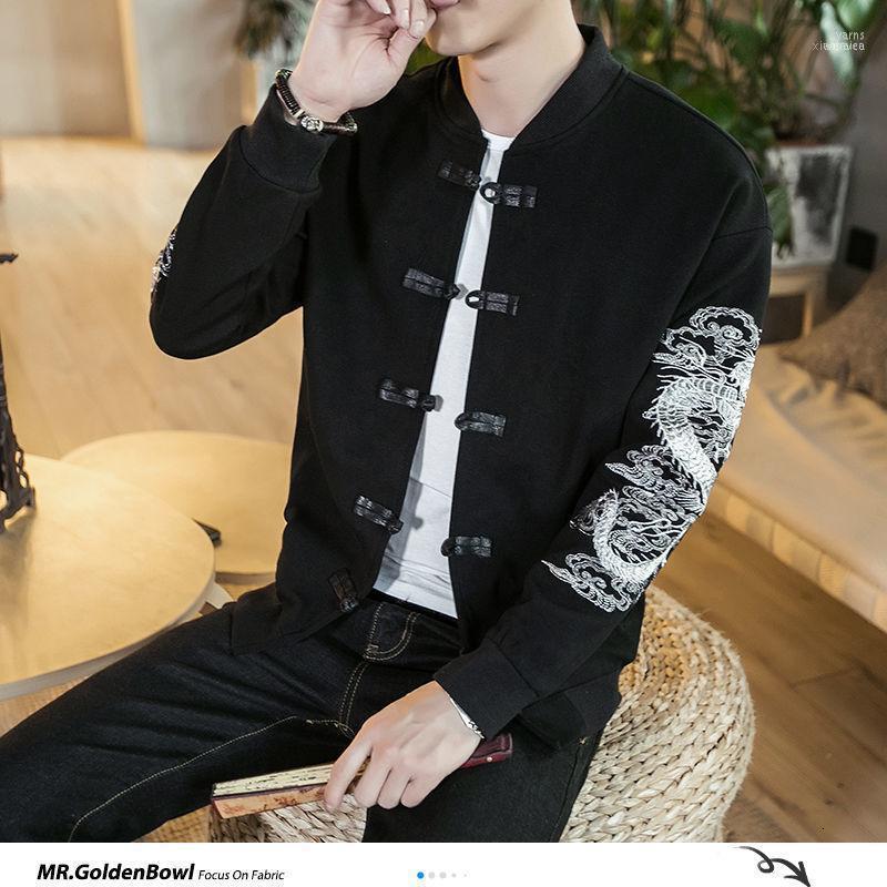 Men's Jackets MrGoldenBowl Chinese Dargon Embroidery Men Black Buttons Casual Coats 2022 Autumn Man Japanese Jacket Coat 5XL1
Men's Jackets MrGoldenBowl Chinese Dargon Embroidery Men Black Buttons Casual Coats 2022 Autumn Man Japanese Jacket Coat 5XL1