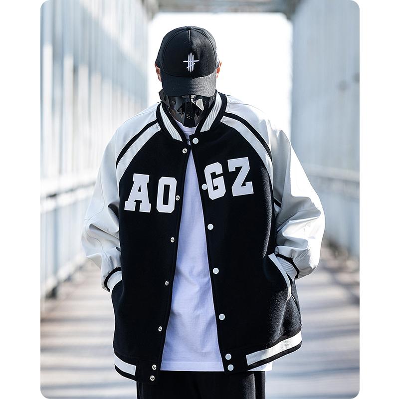 Men's Jackets Unisex Spring Autumn Men's Clothes Harajuku Hiphop Baseball Uniform Pu Taped Embroidery Jacket Oversize Simcoe Street Stre, Black
Men's Jackets Unisex Spring Autumn Men's Clothes Harajuku Hiphop Baseball Uniform Pu Taped Embroidery Jacket Oversize Simcoe Street Stre, Black