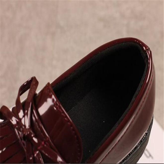 Fashion Kids Girls Casual Sneakers Children Leather Shoes Toddler Baby Loafers Flats Tassel bow Princess Dress Shoes 21-35