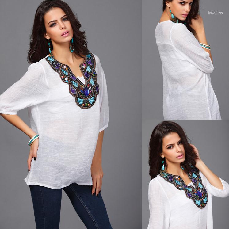 Women's Blouses & Shirts 2022 Promotions Summer Trendy Cozy Fashion Women Clothes Casual Girl Blouse Diamond Beaded Lace Shirt, White
Women's Blouses & Shirts 2022 Promotions Summer Trendy Cozy Fashion Women Clothes Casual Girl Blouse Diamond Beaded Lace Shirt, White