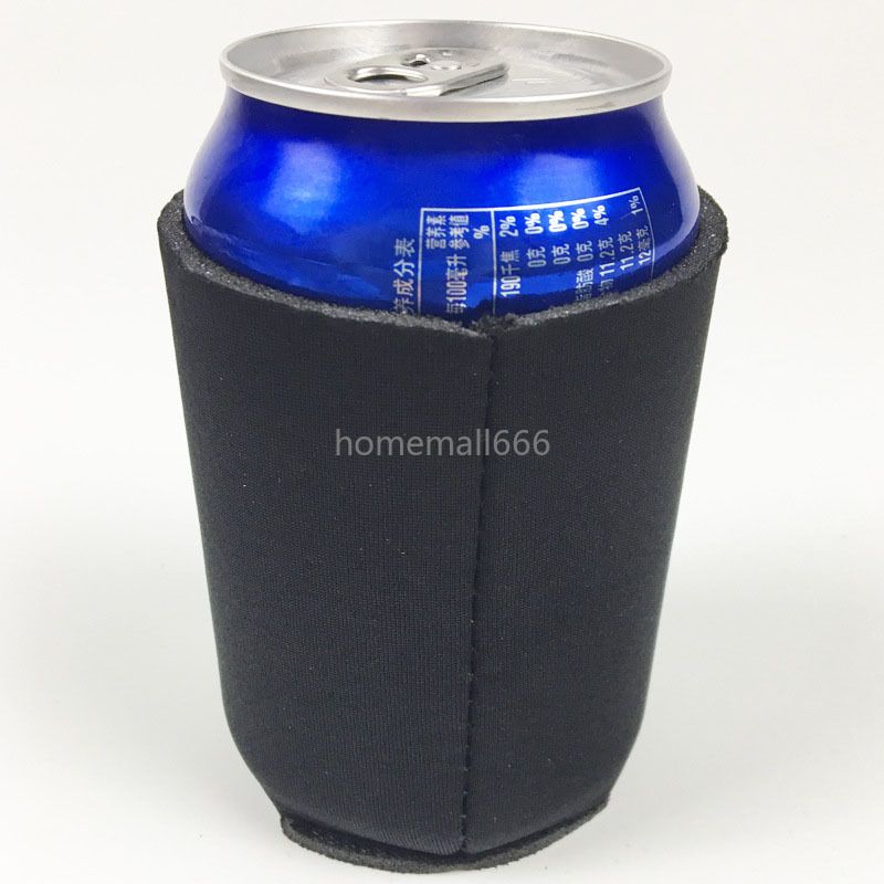 

Heatproof Drinkware Handle Sublimation Can Cooler Neoprene Thermal Transfer Blank Covers 10*13cm Coolers Drink Cup Bottle Sleeve Insulator Wrap Cover Fy4688 AA