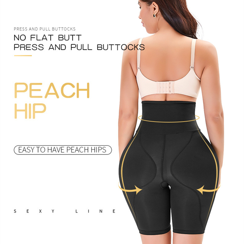 Women Butt Lifter Body Shapewear Waist Tummy Control Body Shaper Underwear Pad Control Panties Buttocks Lingerie Thigh Slimmer 220506