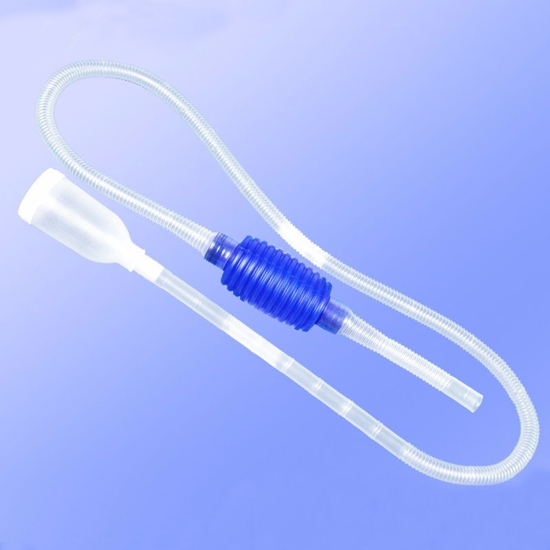 Aquarium Siphon Fish Tank Syphon Vacuum Cleaner Pump Semi-automatic Water Change Changer Gravel Water Filter Acuario Accessories 0627