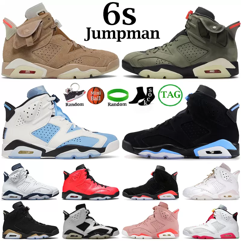 New Top quality 6s Basketball Shoes Red Bordeaux Jumpman 6 the Racer Blue Sneakers White Sail red black metallic UNC oreo trainers, 23
New Top quality 6s Basketball Shoes Red Bordeaux Jumpman 6 the Racer Blue Sneakers White Sail red black metallic UNC oreo trainers, 23