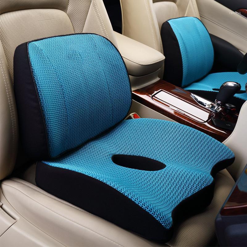 Seat Cushions Long Drive Car Cushion Back Support Coccyx Pillow Orthopedics Pillows Memory Foam Ergonomic Design
Seat Cushions Long Drive Car Cushion Back Support Coccyx Pillow Orthopedics Pillows Memory Foam Ergonomic Design