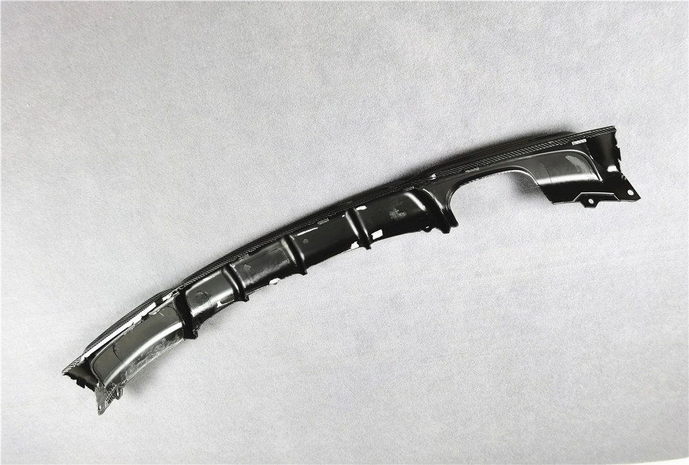 1 PC Body Kits Carbon Pattern F30 MP Style Rear Diffuser Lip Spoiler For BMW 3 Series 2012-20 16 Rear Bumper Car Accessories