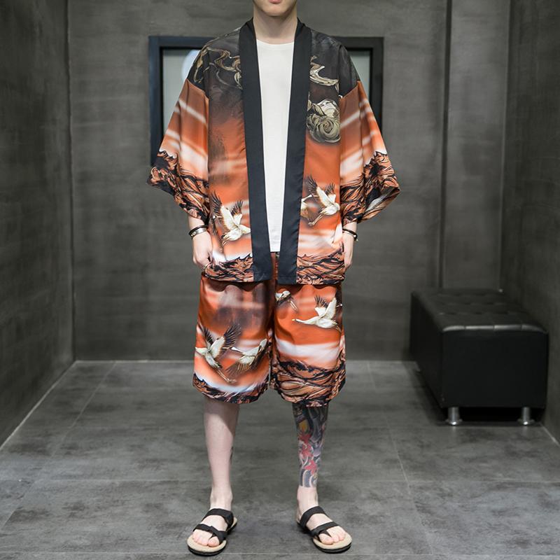 Men's Tracksuits Men China Kimono Cardigan Men's Red Print Coat And Pant TraditionalchinaClothingMen's, Chong tian bai
Men's Tracksuits Men China Kimono Cardigan Men's Red Print Coat And Pant TraditionalchinaClothingMen's, Chong tian bai