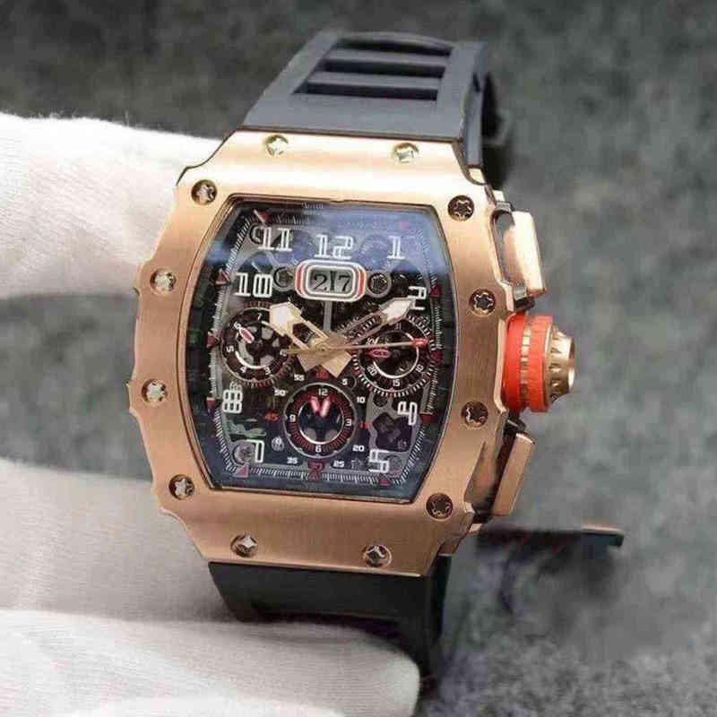 uxury watch Date Luxury Mens Mechanics Watch Richa Automatic Mechanical Multi-function Men Stainless Steel Black Red Rubber Rose Gold Rm11-03 Sapphire Glass
uxury watch Date Luxury Mens Mechanics Watch Richa Automatic Mechanical Multi-function Men Stainless Steel Black Red Rubber Rose Gold Rm11-03 Sapphire Glass