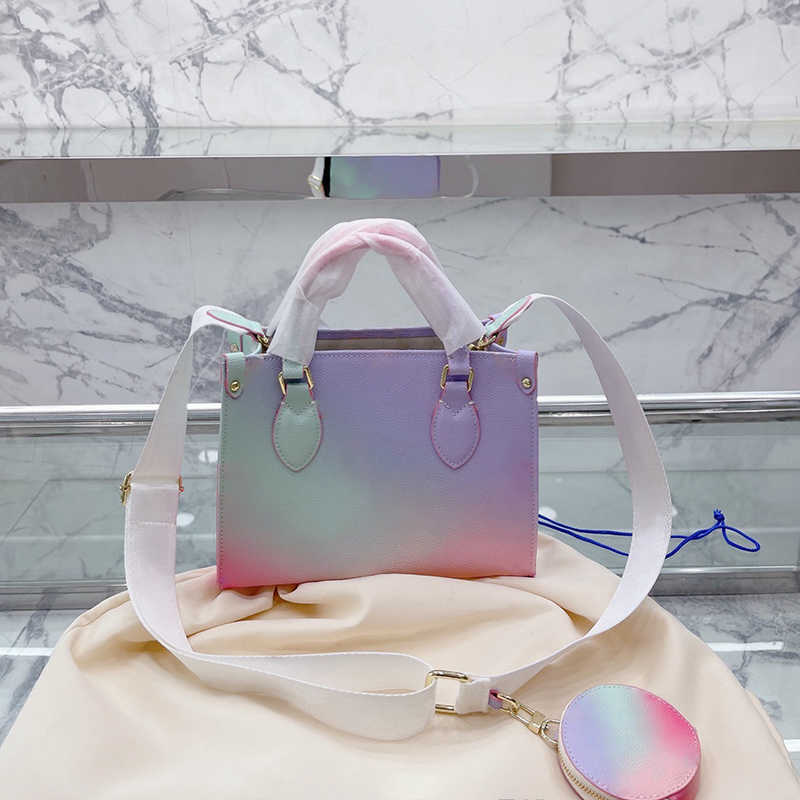 Evening Bags Luxurious Tote Bag Gradient Color Handbag Women Shoulder MiniPurses Designer Shopping Crossbody Fashion Bags Valentine Y0528, Pink small
Evening Bags Luxurious Tote Bag Gradient Color Handbag Women Shoulder MiniPurses Designer Shopping Crossbody Fashion Bags Valentine Y0528, Pink small