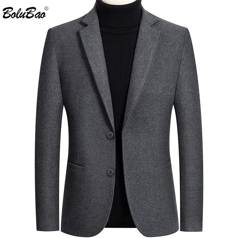BOLUBAO Men Casual Blazer Brand Lined Solid Color Men Fashion Slim Fit Suit High Quality Lattice Tuxedo Blazers Male 201104, Black 
BOLUBAO Men Casual Blazer Brand Lined Solid Color Men Fashion Slim Fit Suit High Quality Lattice Tuxedo Blazers Male 201104, Black