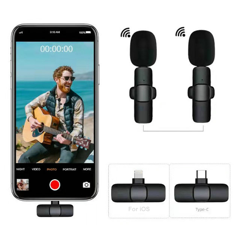 Wireless Lavalier Microphone Broadcast Lapel Microphones Set Short Video Recording Chargeable Handheld Microphone Live Streaming 
Wireless Lavalier Microphone Broadcast Lapel Microphones Set Short Video Recording Chargeable Handheld Microphone Live Streaming