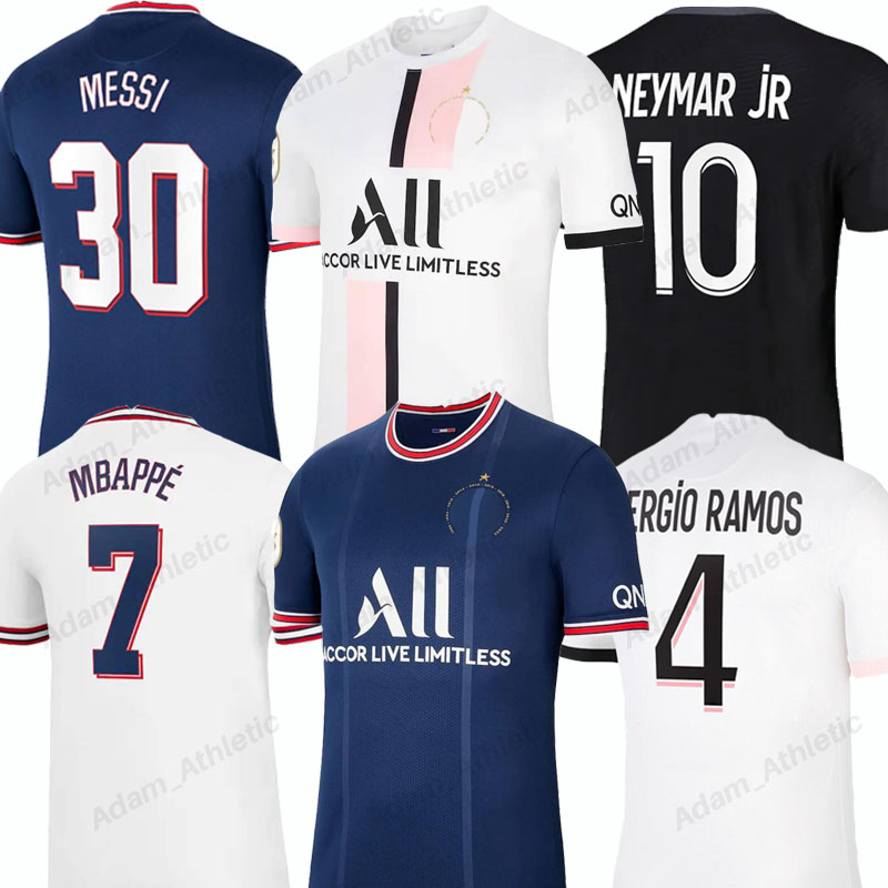 22 23 MBAPPE soccer jerseys 10 champions special shirt 30 Leo Messis SERGIO RAMOS football shirts player version HAKIMI MARQUINHOS VERRATTI jersey adult kids kit, 21-22 4th kids
22 23 MBAPPE soccer jerseys 10 champions special shirt 30 Leo Messis SERGIO RAMOS football shirts player version HAKIMI MARQUINHOS VERRATTI jersey adult kids kit, 21-22 4th kids