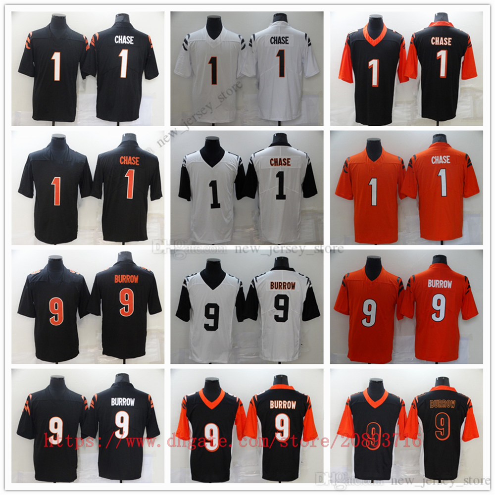 Movie College Football Wear Jerseys Stitched 1 Ja'MarrChase 9 JoeBurrow Breathable Sport High Quality Man, As picture (with team logo)
Movie College Football Wear Jerseys Stitched 1 Ja'MarrChase 9 JoeBurrow Breathable Sport High Quality Man, As picture (with team logo)
