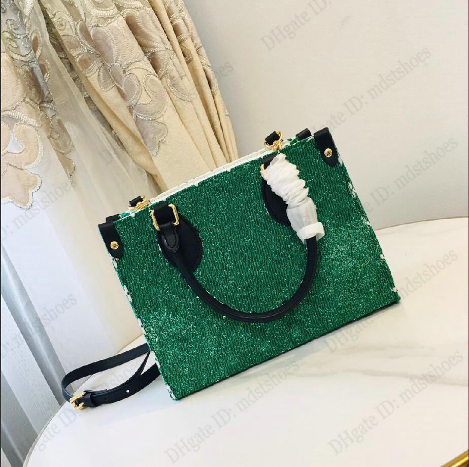 ONTHEGO PM Match Capsule Fashion Tote Bag Grand Slam Tennis Green Monograms Jacquard Fabric Handbag Luxurys Shoulder Bags M46216
ONTHEGO PM Match Capsule Fashion Tote Bag Grand Slam Tennis Green Monograms Jacquard Fabric Handbag Luxurys Shoulder Bags M46216