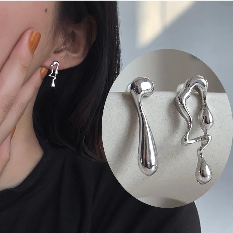 Stud Fashion Trendy Girls Ear Jewelry Silver Music Symbol Irregular Asymmetric Geometric Drop Earrings For WomenStud
Stud Fashion Trendy Girls Ear Jewelry Silver Music Symbol Irregular Asymmetric Geometric Drop Earrings For WomenStud