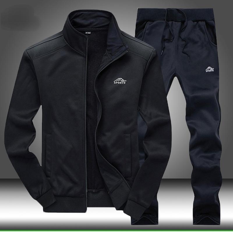 Men's Tracksuits Men 2 Pieces Set Sportswear Tracksuit Jacket Sweatpants Sweatsuit Male Casual Zipper Autumn Fleece Track Suit Jogger Clothe, Ly003blue
Men's Tracksuits Men 2 Pieces Set Sportswear Tracksuit Jacket Sweatpants Sweatsuit Male Casual Zipper Autumn Fleece Track Suit Jogger Clothe, Ly003blue