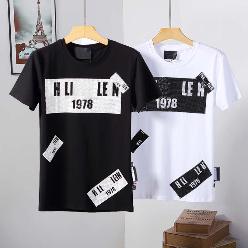 2022ssNew mens Designer Skull Diamond T-Shirt Wear designer Short sleeve T-shirt cotton high quality wholesale black and white size M-3XL, Customize
2022ssNew mens Designer Skull Diamond T-Shirt Wear designer Short sleeve T-shirt cotton high quality wholesale black and white size M-3XL, Customize